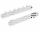 Billard Queue Wandhalter für 6 Stück, 35 cm lang, neu schwarz