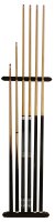 Billard Set - Wandhalterung + 2 Profi Queue + 2 Standard Queue + 2 kurze Queue