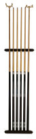 Billard Set - Wandhalterung + 4 professionelle...