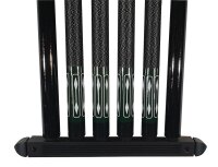 Billard Set - Wandhalterung + 4 professionelle Billardqueues + 2 Brückenqueues