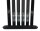 Billard Set - Wandhalterung + 4 professionelle Billardqueues + 2 Brückenqueues