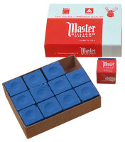 Billardkreide Billard Kreide Master blau 12 Stück