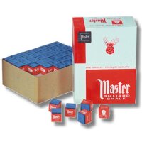 Billardkreide Billard Kreide Master blau 144 Stück