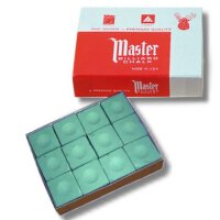 Billardkreide Billard Kreide Master grün 12 Stück