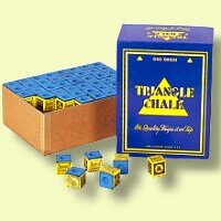 Billardkreide Billard Kreide Triangle blau 144 Stück
