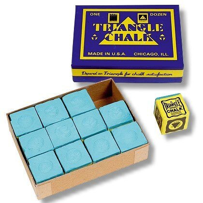 Billardkreide Billard Kreide Triangle grün 12 Stück