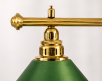 Billardlampe Billard Lampe Leuchte London messing/grün