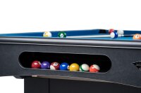 Billardtisch, Billard Tisch "Black Pool", 8 ft, neu mit Schieferplatte