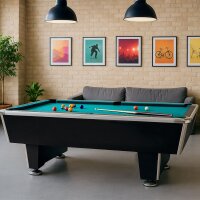 Billardtisch, Billard Tisch Orlando 8 ft groß mit Schieferplatte