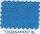 Billardtuch Simonis 860 HR (High Resistance) - 680 g / lfdm - Turnierblau (tournament-blue) - 165 cm