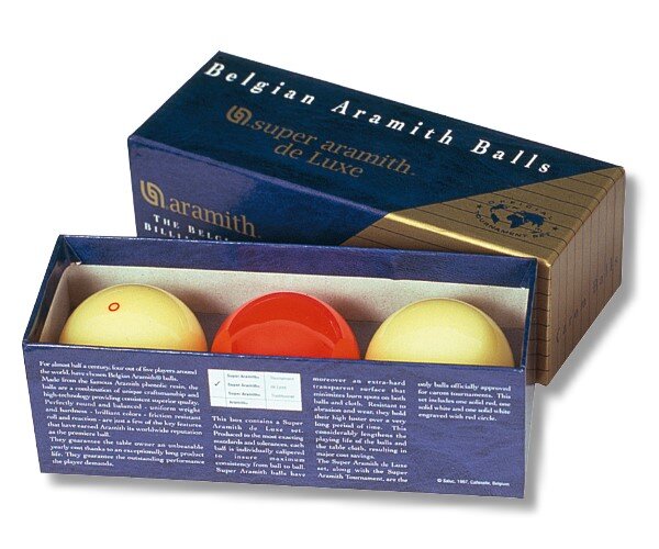 Caromkugeln Carom Kugeln de Luxe 61,5 mm