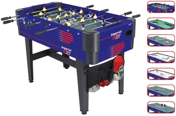 CARROMCO MULTIFUNKTIONSTISCH IMPERIAL-XT, 7in1, TELESKOPSTANGEN