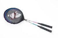 Charlsten Badminton Federball Set - 2 Schläger + 2...