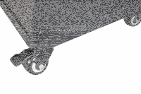 Charlsten Multi Airhockeytisch / Billardtisch - 2-in-1 zusammenklappbar schwarz oder Holzoptik
