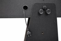 Charlsten Multi Airhockeytisch / Billardtisch Schwarz - 2-in-1 zusammenklappbar