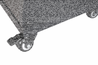 Charlsten Multi Airhockeytisch / Billardtisch Schwarz - 2-in-1 zusammenklappbar
