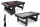 Charlsten Multi Airhockeytisch / Billardtisch Schwarz - 2-in-1 zusammenklappbar