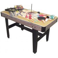 Charlsten Multi Tisch 16 in 1 Kicker, Billard, Airhockey uvm.