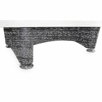 Charlsten Profi Airhockeytisch Metallook