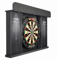Dart Cabinett Kabinett Arena für Dartboards inkl. Beleuchtung
