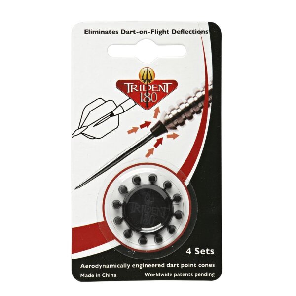 Dart Trident 180 Winmau 12 Einzel (4 Set) schwarz