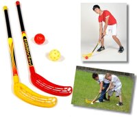 Fun-Hockey Streethockey Schläger Set mit 2...