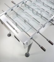 Garlando Kickertisch Tischkicker Premium mit Spiegeloptik Safety-Teleskop