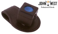 John West Billard Kreidehalter Leder mit Magnet
