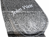 John West Billard Queue Köcher Tasche Schwarz + Zubehörtasche & Tragegurt