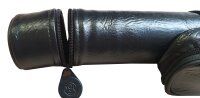 John West Billard Queue Köcher Tasche Schwarz + Zubehörtasche & Tragegurt