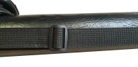 John West Billard Queue Köcher Tasche Schwarz + Zubehörtasche & Tragegurt