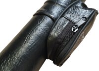 John West Billard Queue Köcher Tasche Schwarz + Zubehörtasche & Tragegurt