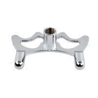 John West Billard Queuebrücke Chrom Flach