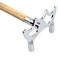 John West Billard Queuebrücke Chrom Flach