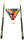 John West Billard Set - Kugeln + Triangel + 2 hochwertige Queues JW-2