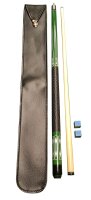 John West Billard Set - Queue JW-2 + Tasche + 2 Stücke Kreide