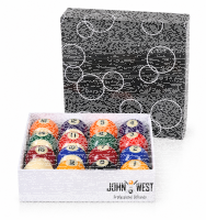 Pool Billardkugeln 57 mm von John West – Komplettes Kugelset