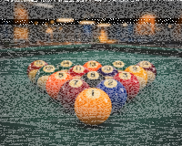 Pool Billardkugeln 57 mm von John West – Komplettes Kugelset
