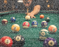 Pool Billardkugeln 57 mm von John West – Komplettes Kugelset