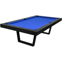 John West Pool Billardtisch Denver Dream 7ft Schwarz inkl. Abdeckplatte mit Schieferplatte