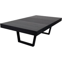 John West Pool Billardtisch Denver Dream 8ft Schwarz inkl. Abdeckplatte mit Schieferplatte