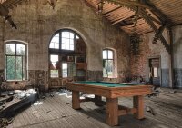 John West Pool Billardtisch Endrino mit Schieferplatte
