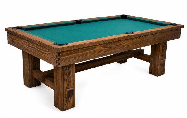 John West Pool Billardtisch Endrino mit Schieferplatte 6ft