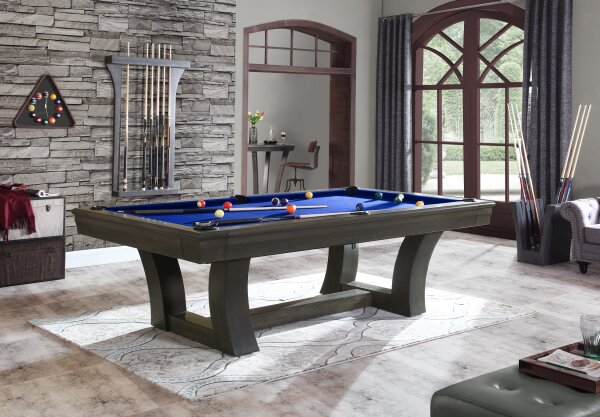 John West Pool Billardtisch Kansas mit Schieferplatte