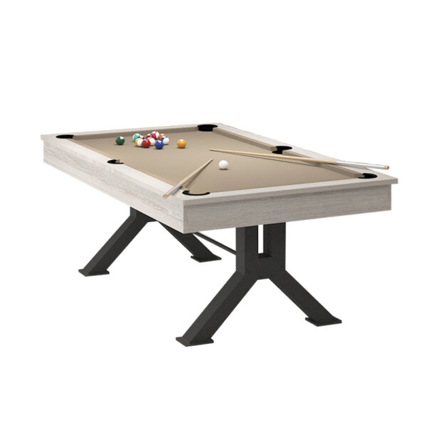 John West Pool Billardtisch Nashville 7ft mit Schieferplatte inkl. Abdeckplatte