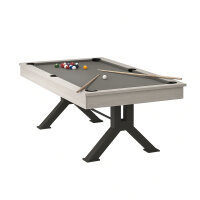 John West Pool Billardtisch Nashville 7ft mit Schieferplatte inkl. Abdeckplatte