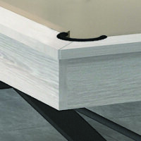 John West Pool Billardtisch Nashville mit Schieferplatte inkl. Abdeckplatte