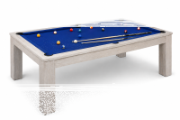John West Pool Billardtisch Weiß, 6 ft 212 x 120 cm groß, neu mit Schieferplatte