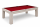 John West Pool Billardtisch Weiß, 6 ft 212 x 120 cm groß, neu mit Schieferplatte