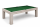 John West Pool Billardtisch Weiß, 7 ft 230 x 130 cm groß, neu mit Schieferplatte